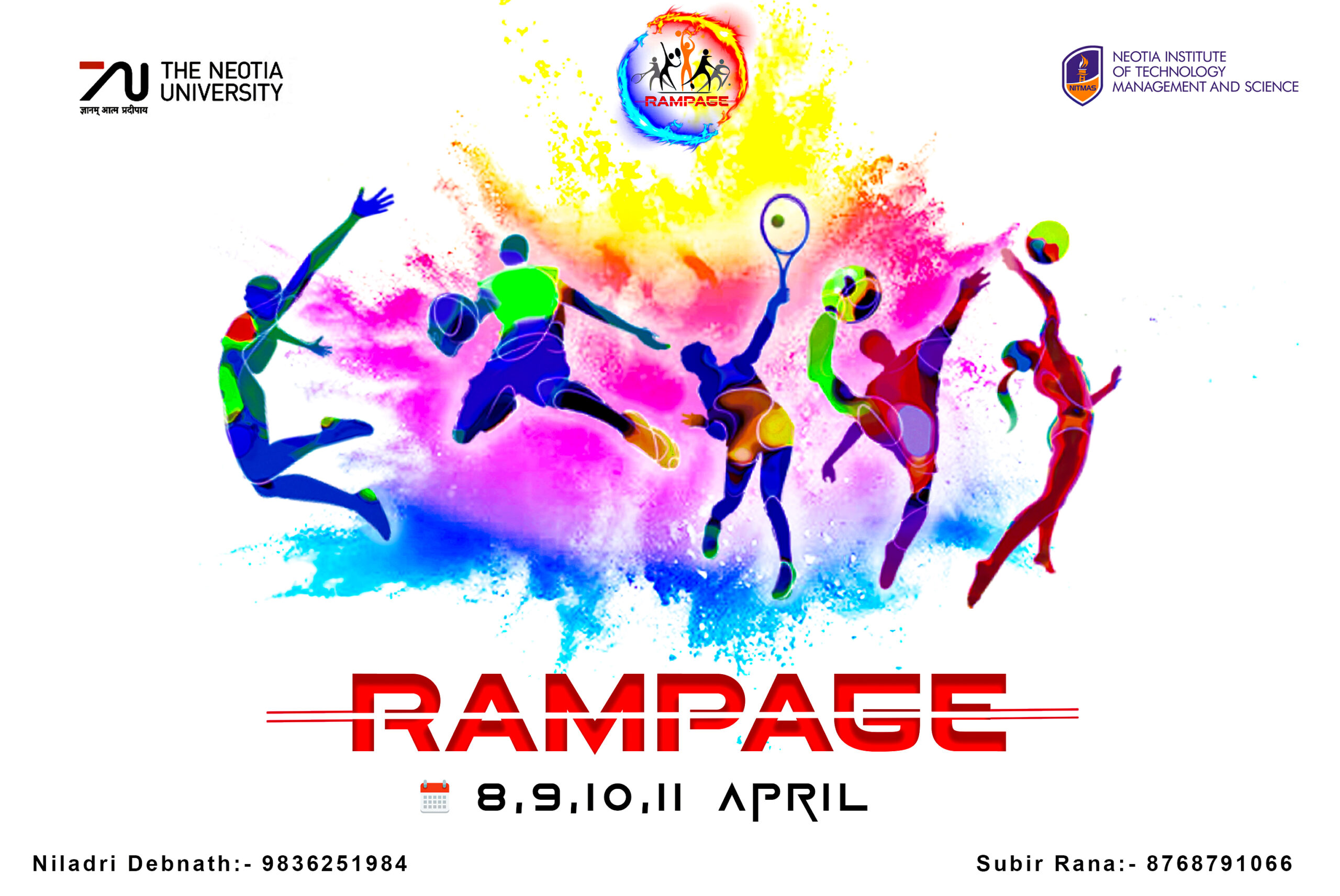 Rampage2022 The Inter College Sports Competition Top Private